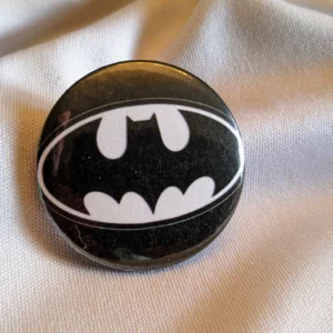 Batman symbol black and white